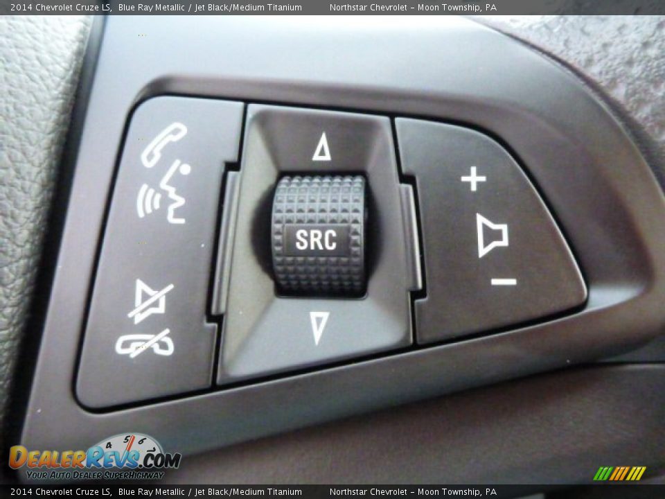 2014 Chevrolet Cruze LS Blue Ray Metallic / Jet Black/Medium Titanium Photo #15