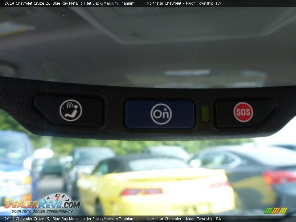 2014 Chevrolet Cruze LS Blue Ray Metallic / Jet Black/Medium Titanium Photo #16