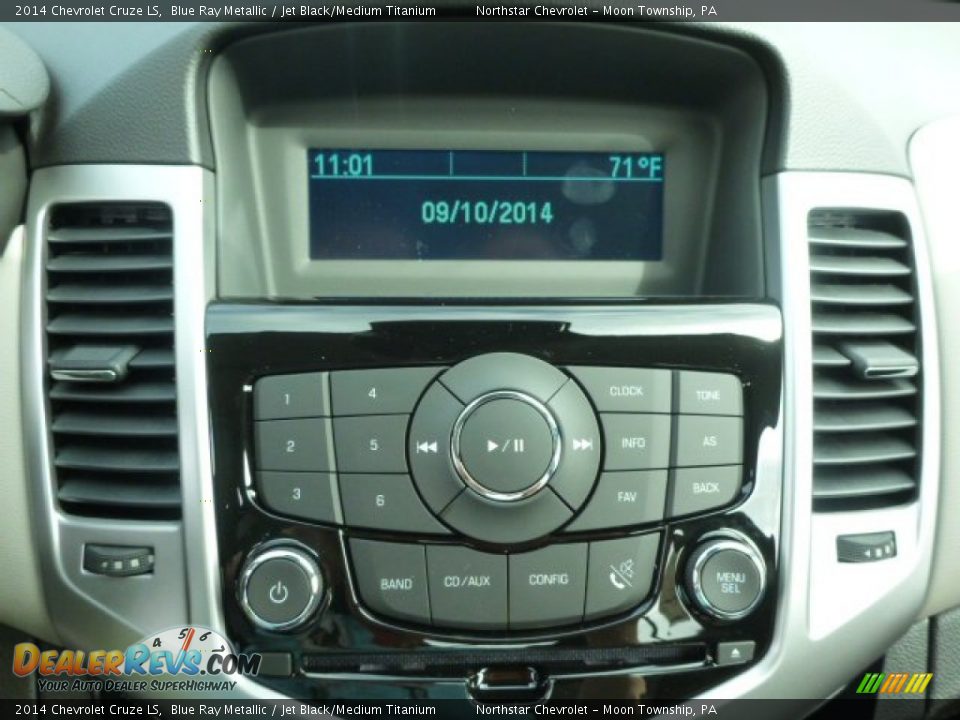 2014 Chevrolet Cruze LS Blue Ray Metallic / Jet Black/Medium Titanium Photo #18