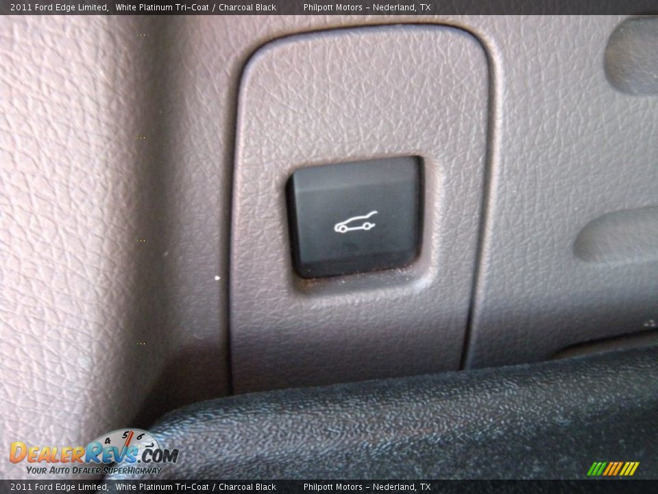 2011 Ford Edge Limited White Platinum Tri-Coat / Charcoal Black Photo #22