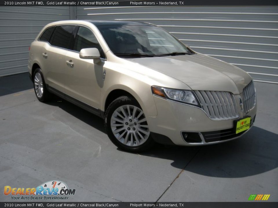2010 Lincoln MKT FWD Gold Leaf Metallic / Charcoal Black/Canyon Photo #1