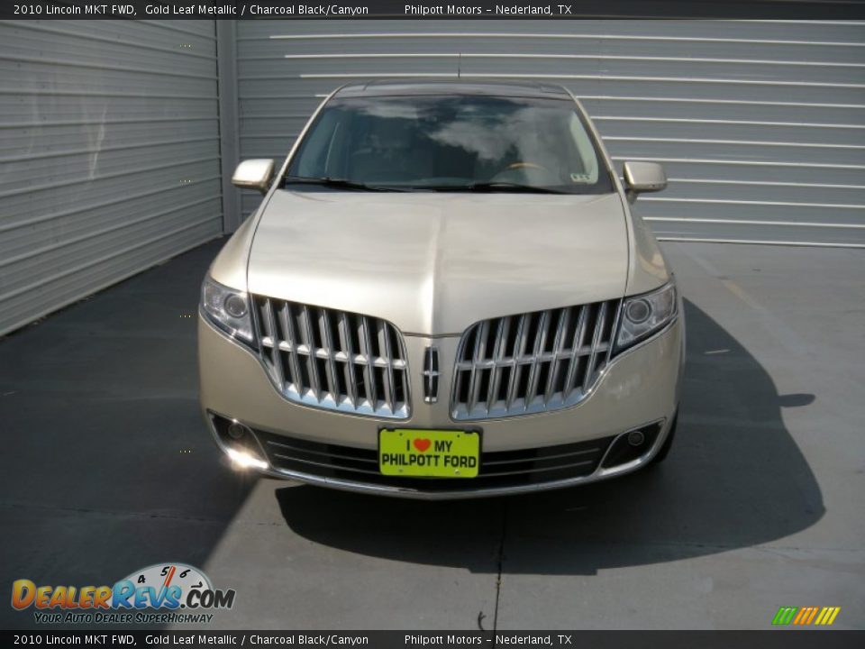 2010 Lincoln MKT FWD Gold Leaf Metallic / Charcoal Black/Canyon Photo #5