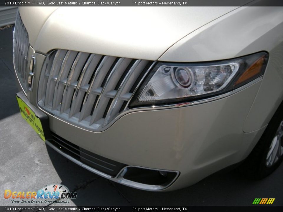 2010 Lincoln MKT FWD Gold Leaf Metallic / Charcoal Black/Canyon Photo #7