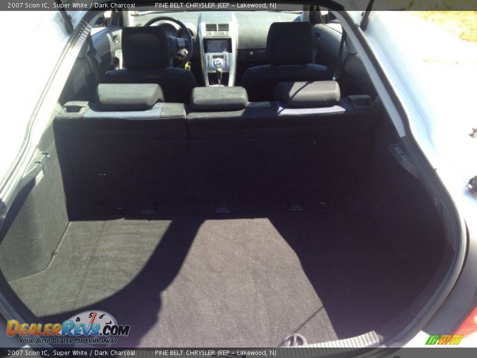 2007 Scion tC Super White / Dark Charcoal Photo #9