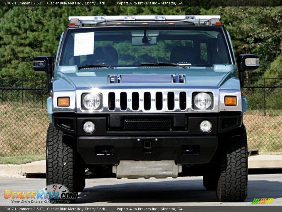 Glacier Blue Metallic 2007 Hummer H2 SUT Photo #7