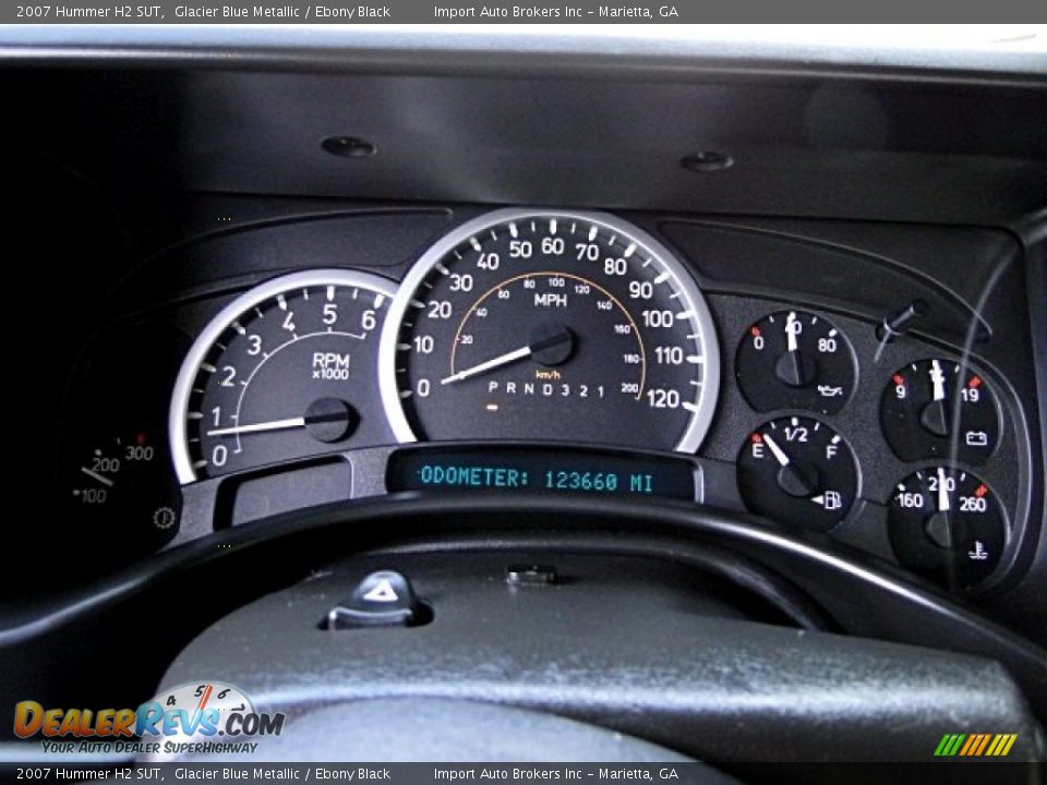 2007 Hummer H2 SUT Gauges Photo #22