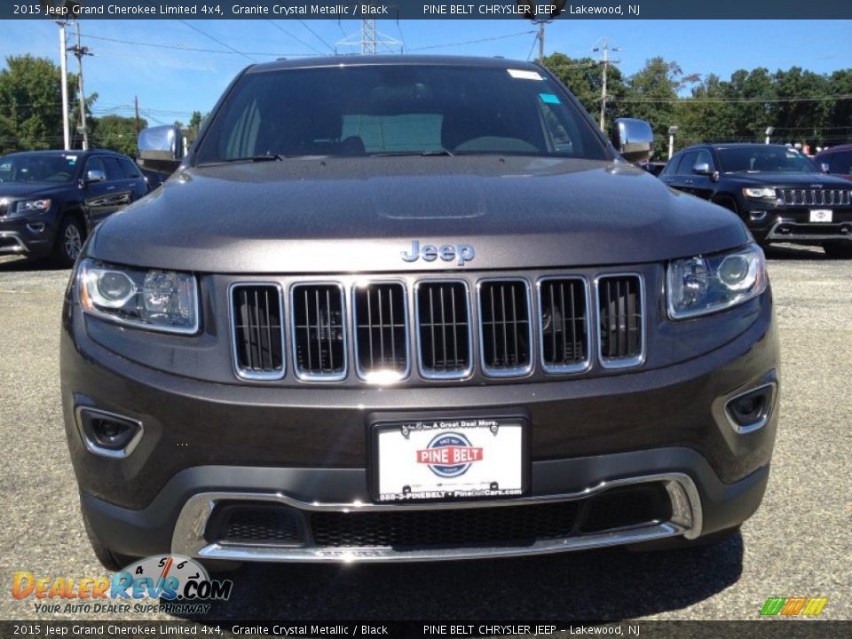 2015 Jeep Grand Cherokee Limited 4x4 Granite Crystal Metallic / Black Photo #2