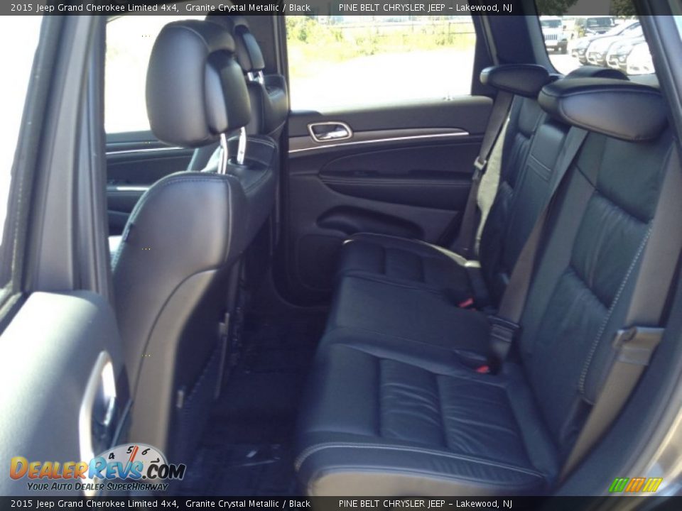 2015 Jeep Grand Cherokee Limited 4x4 Granite Crystal Metallic / Black Photo #6