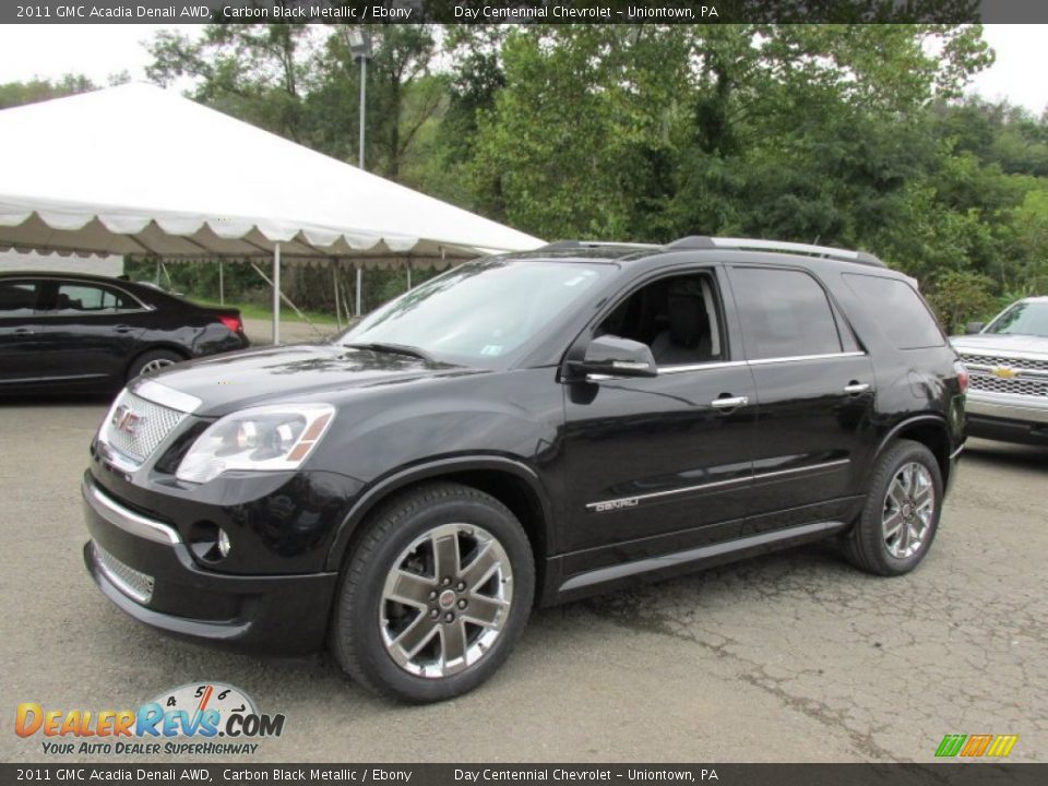 2011 GMC Acadia Denali AWD Carbon Black Metallic / Ebony Photo #1