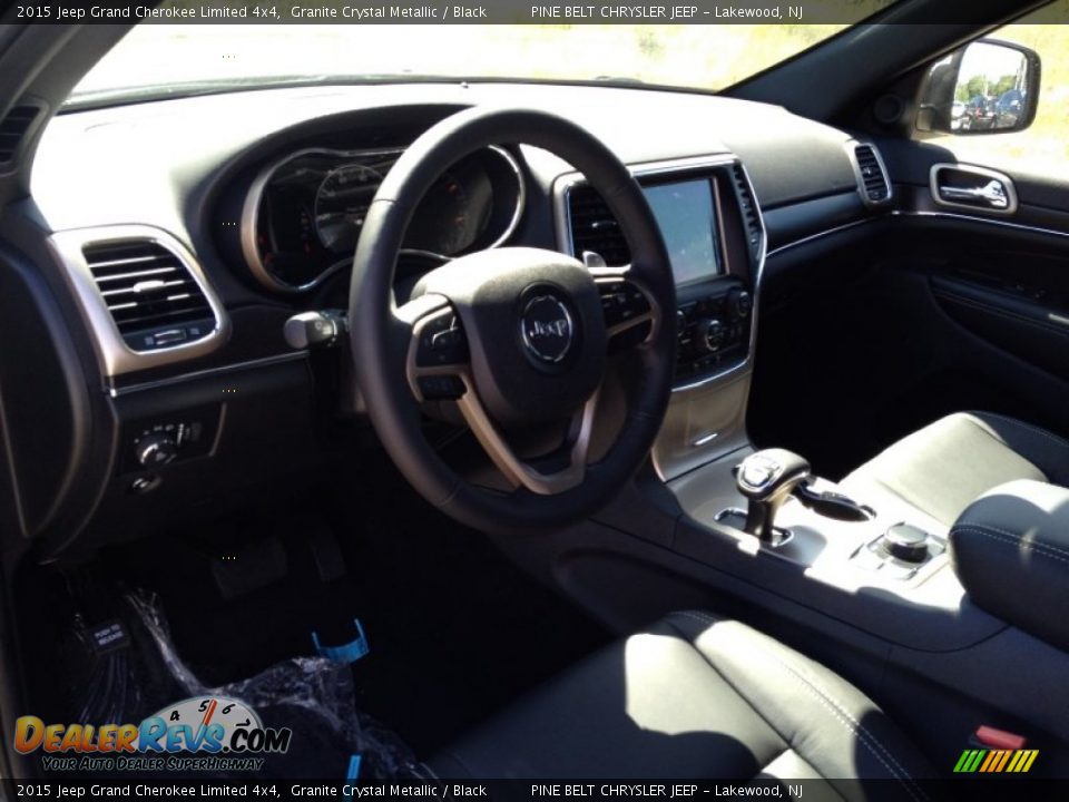 2015 Jeep Grand Cherokee Limited 4x4 Granite Crystal Metallic / Black Photo #7