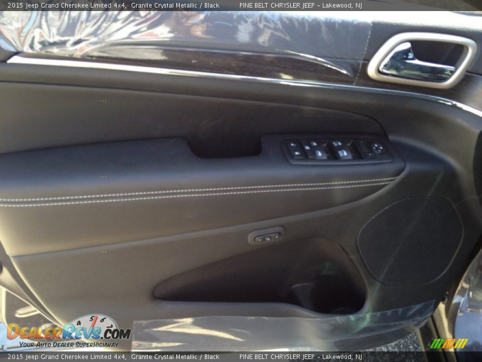 2015 Jeep Grand Cherokee Limited 4x4 Granite Crystal Metallic / Black Photo #8