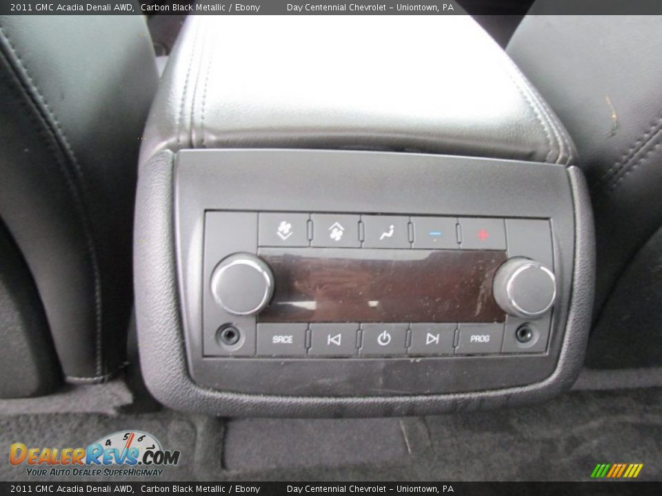 2011 GMC Acadia Denali AWD Carbon Black Metallic / Ebony Photo #29