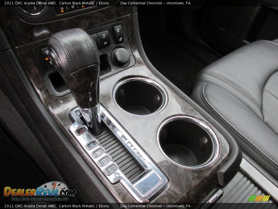 2011 GMC Acadia Denali AWD Carbon Black Metallic / Ebony Photo #32
