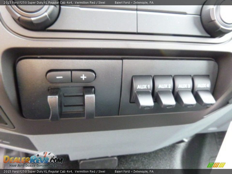 2015 Ford F250 Super Duty XL Regular Cab 4x4 Vermillion Red / Steel Photo #18