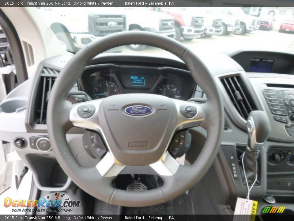 2015 Ford Transit Van 250 MR Long Steering Wheel Photo #18