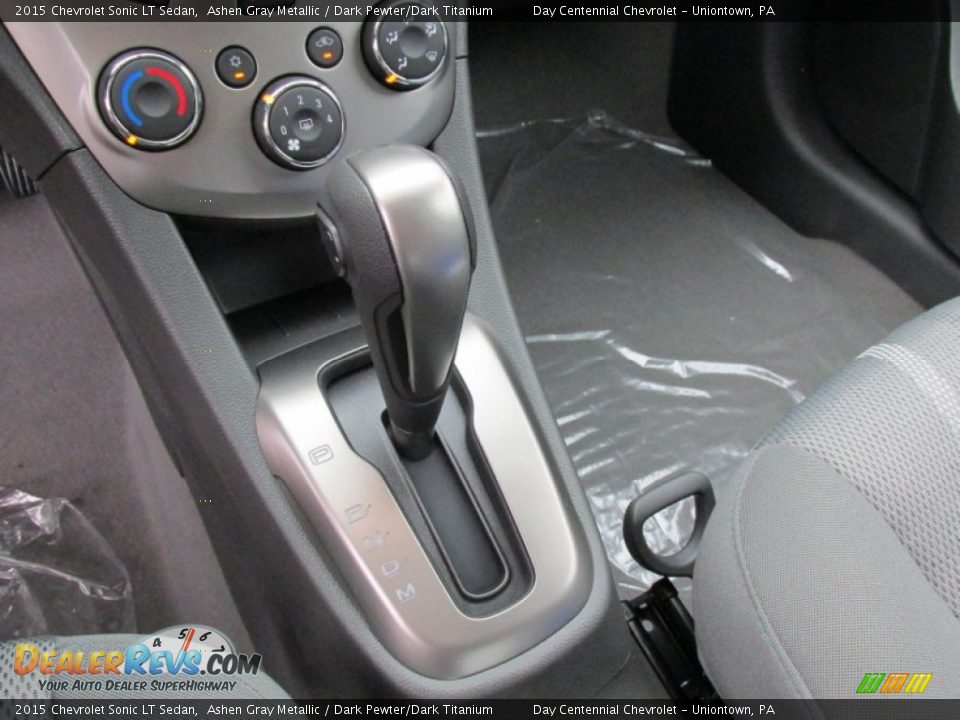 2015 Chevrolet Sonic LT Sedan Ashen Gray Metallic / Dark Pewter/Dark Titanium Photo #16