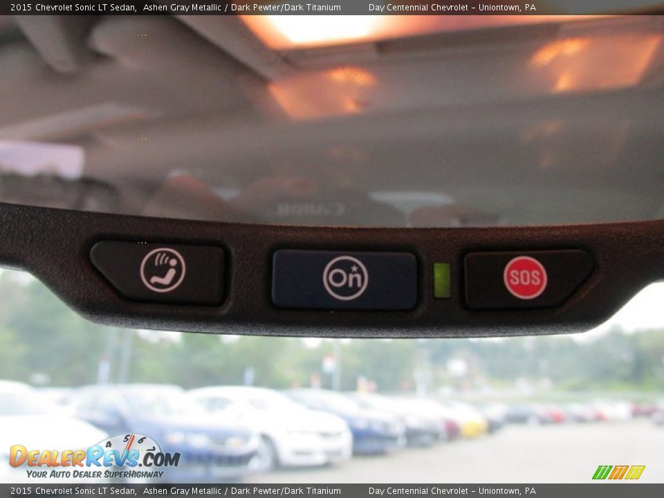 2015 Chevrolet Sonic LT Sedan Ashen Gray Metallic / Dark Pewter/Dark Titanium Photo #18