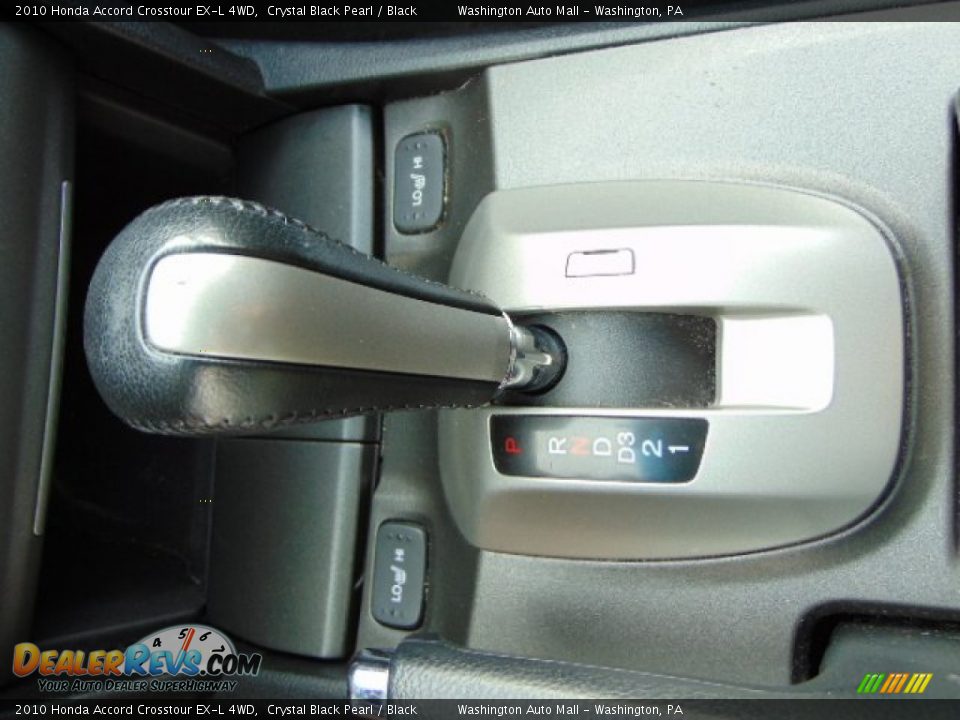 2010 Honda Accord Crosstour EX-L 4WD Crystal Black Pearl / Black Photo #15