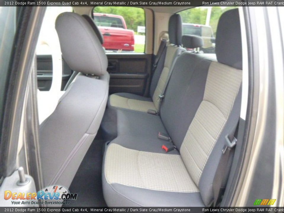 2012 Dodge Ram 1500 Express Quad Cab 4x4 Mineral Gray Metallic / Dark Slate Gray/Medium Graystone Photo #12