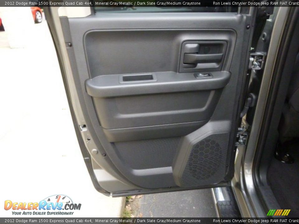 2012 Dodge Ram 1500 Express Quad Cab 4x4 Mineral Gray Metallic / Dark Slate Gray/Medium Graystone Photo #13