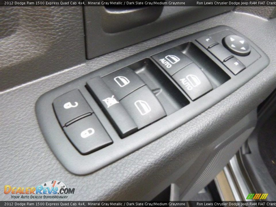 2012 Dodge Ram 1500 Express Quad Cab 4x4 Mineral Gray Metallic / Dark Slate Gray/Medium Graystone Photo #15