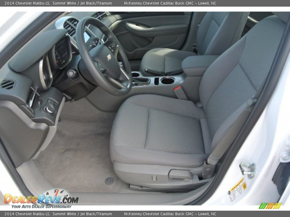 2014 Chevrolet Malibu LS Summit White / Jet Black/Titanium Photo #8