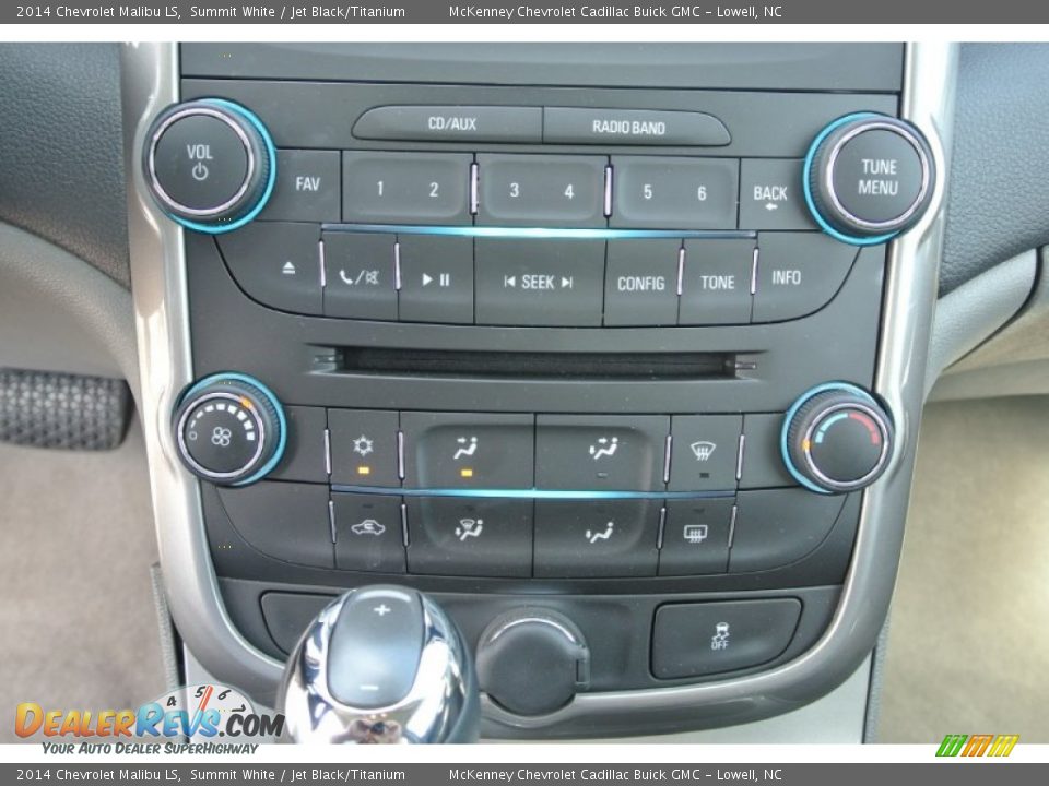 2014 Chevrolet Malibu LS Summit White / Jet Black/Titanium Photo #11