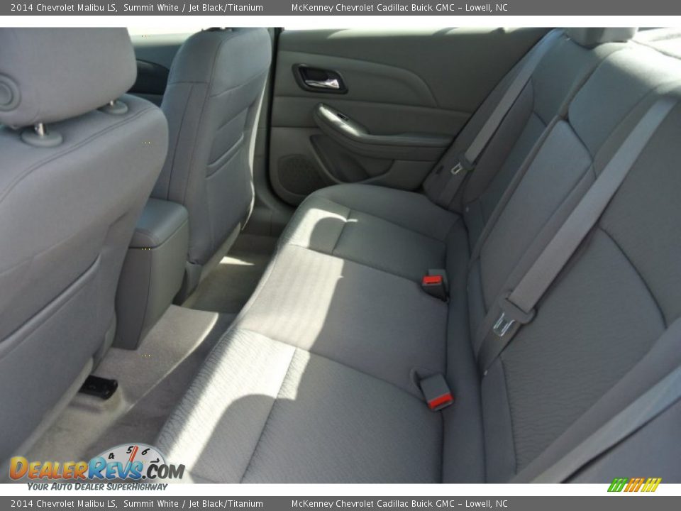 2014 Chevrolet Malibu LS Summit White / Jet Black/Titanium Photo #15