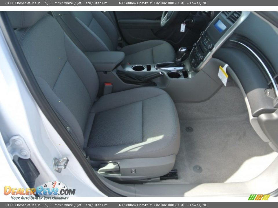 2014 Chevrolet Malibu LS Summit White / Jet Black/Titanium Photo #17