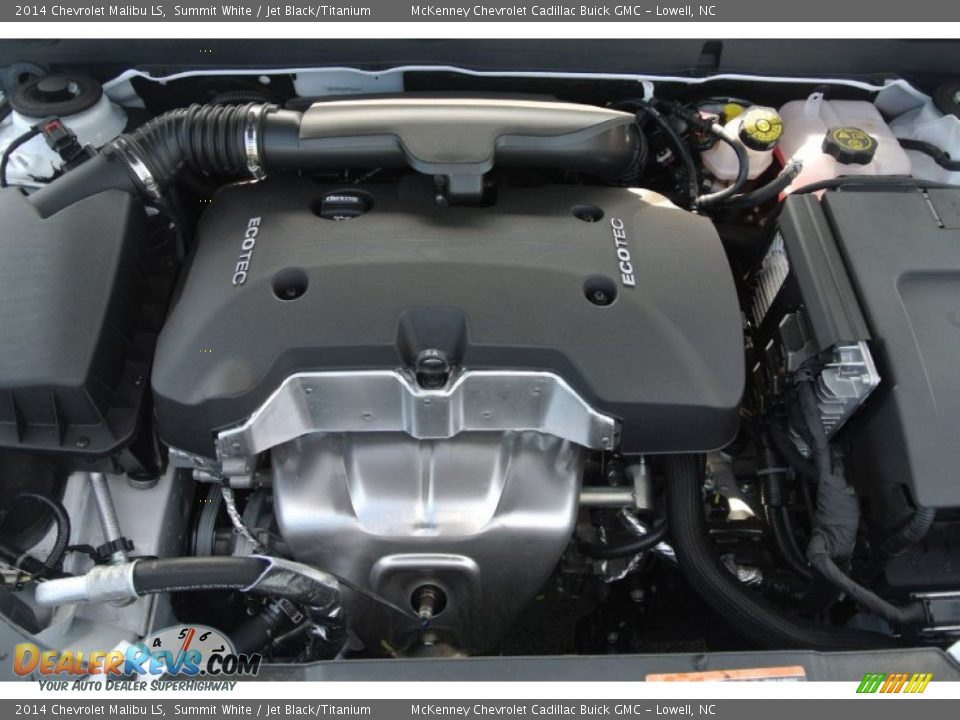 2014 Chevrolet Malibu LS Summit White / Jet Black/Titanium Photo #20