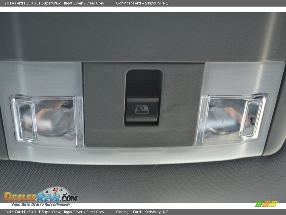 2014 Ford F150 XLT SuperCrew Ingot Silver / Steel Grey Photo #16
