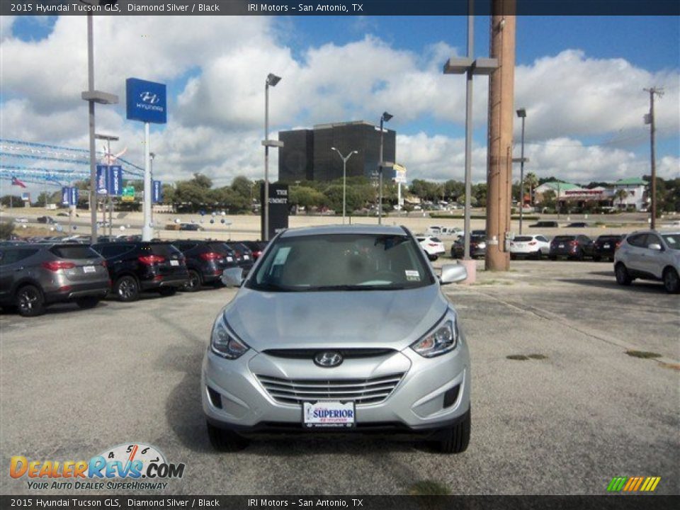 2015 Hyundai Tucson GLS Diamond Silver / Black Photo #2