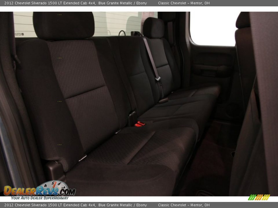 2012 Chevrolet Silverado 1500 LT Extended Cab 4x4 Blue Granite Metallic / Ebony Photo #10
