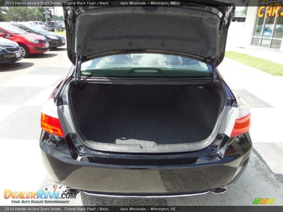 2014 Honda Accord Sport Sedan Crystal Black Pearl / Black Photo #5