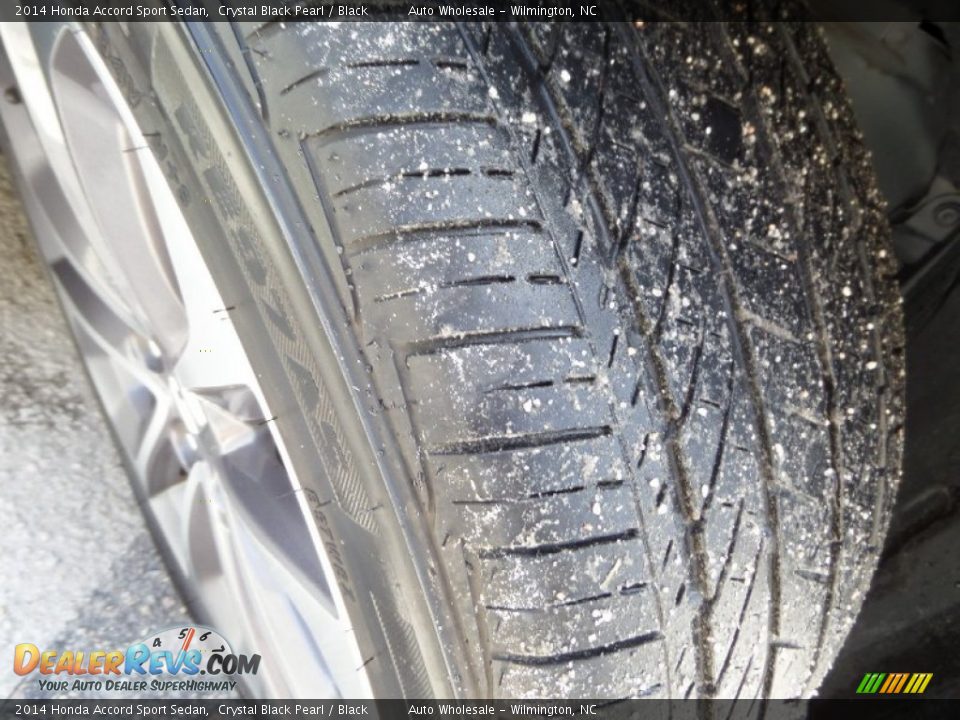 2014 Honda Accord Sport Sedan Crystal Black Pearl / Black Photo #8