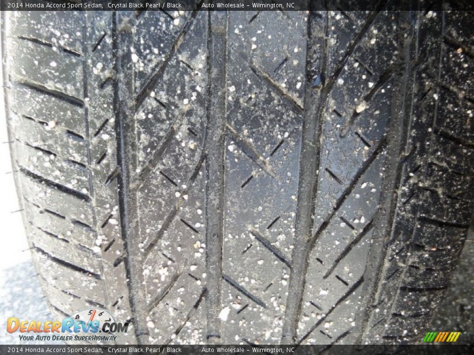 2014 Honda Accord Sport Sedan Crystal Black Pearl / Black Photo #9