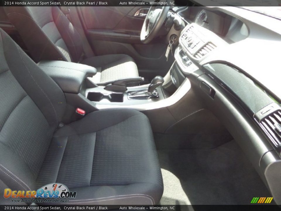 2014 Honda Accord Sport Sedan Crystal Black Pearl / Black Photo #11