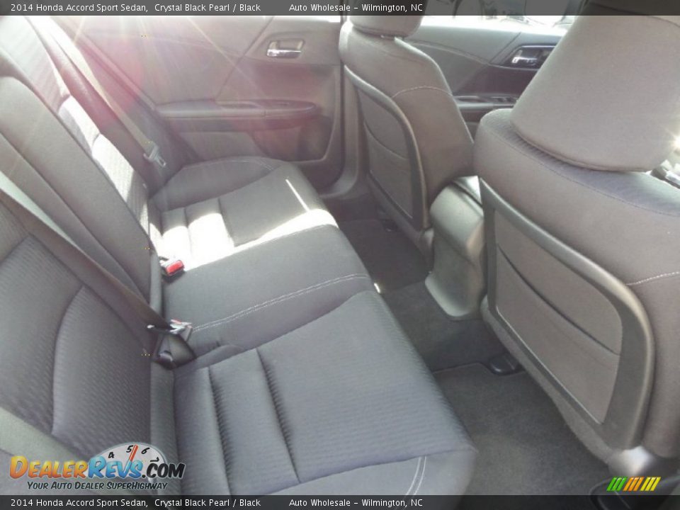 2014 Honda Accord Sport Sedan Crystal Black Pearl / Black Photo #13