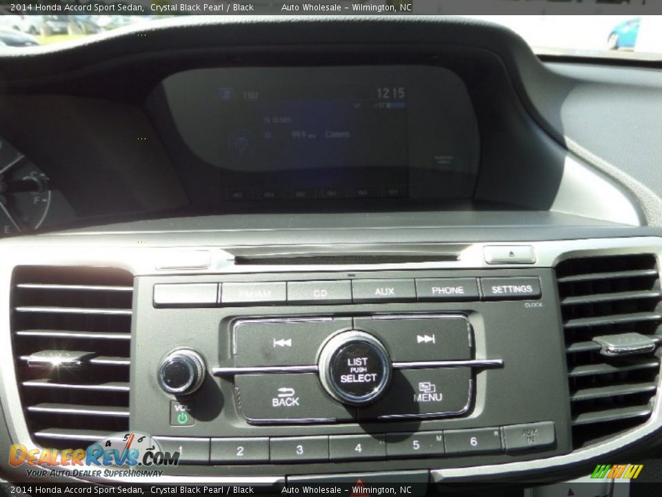 2014 Honda Accord Sport Sedan Crystal Black Pearl / Black Photo #16