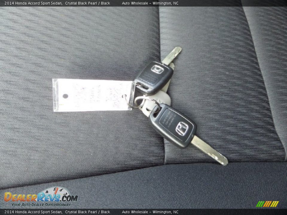 2014 Honda Accord Sport Sedan Crystal Black Pearl / Black Photo #20