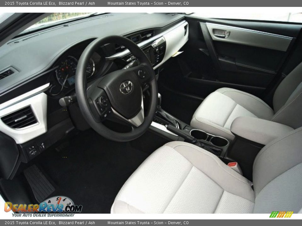 Ash Interior - 2015 Toyota Corolla LE Eco Photo #5