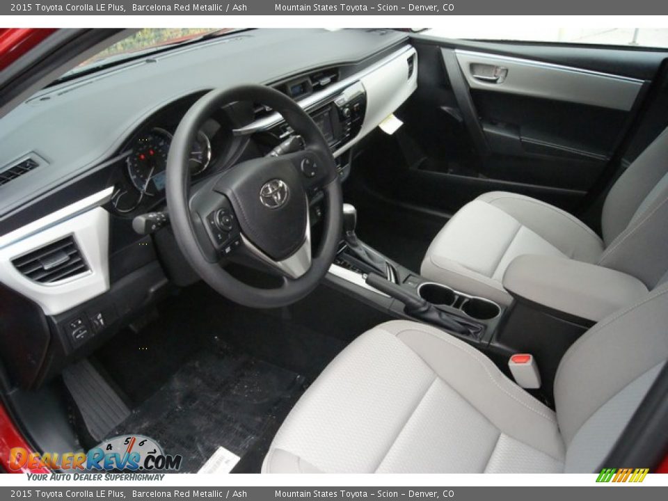 Ash Interior - 2015 Toyota Corolla LE Plus Photo #5
