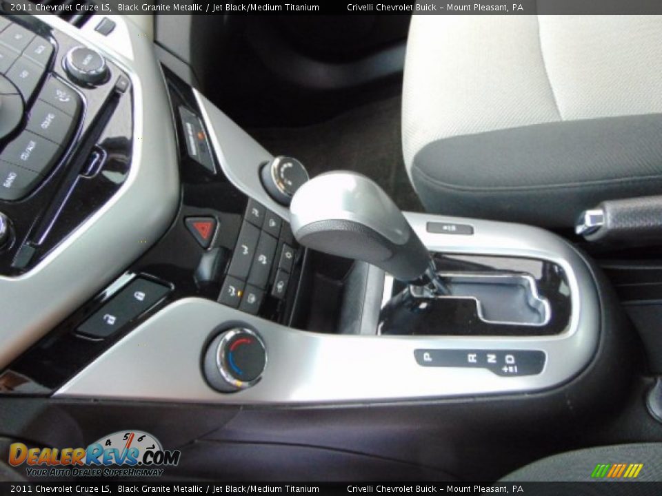2011 Chevrolet Cruze LS Black Granite Metallic / Jet Black/Medium Titanium Photo #16