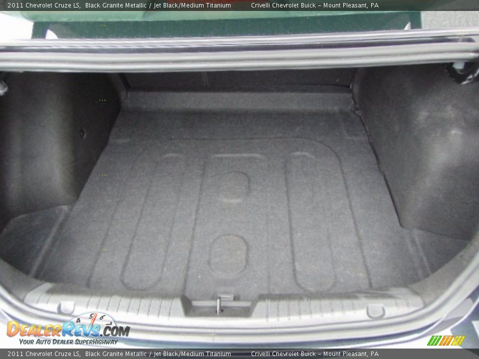 2011 Chevrolet Cruze LS Black Granite Metallic / Jet Black/Medium Titanium Photo #21