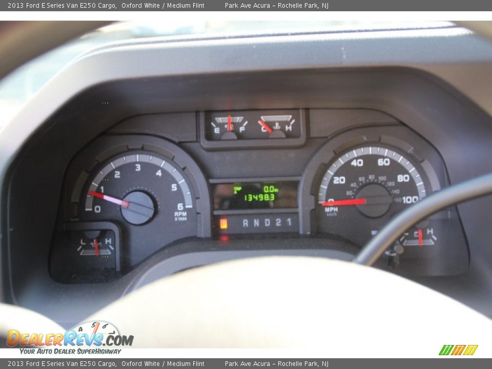 2013 Ford E Series Van E250 Cargo Oxford White / Medium Flint Photo #19