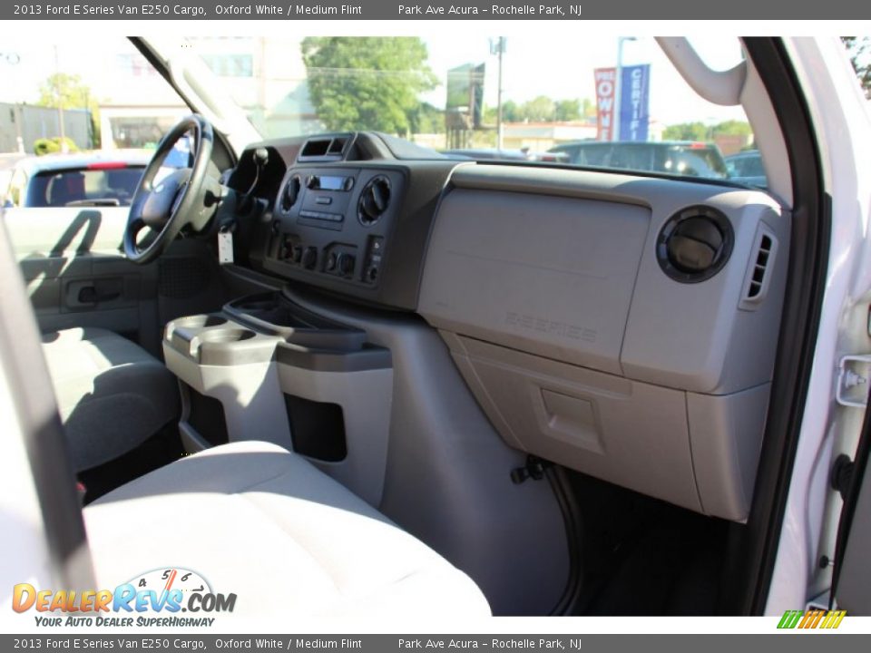 2013 Ford E Series Van E250 Cargo Oxford White / Medium Flint Photo #26