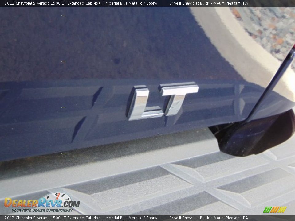 2012 Chevrolet Silverado 1500 LT Extended Cab 4x4 Imperial Blue Metallic / Ebony Photo #12