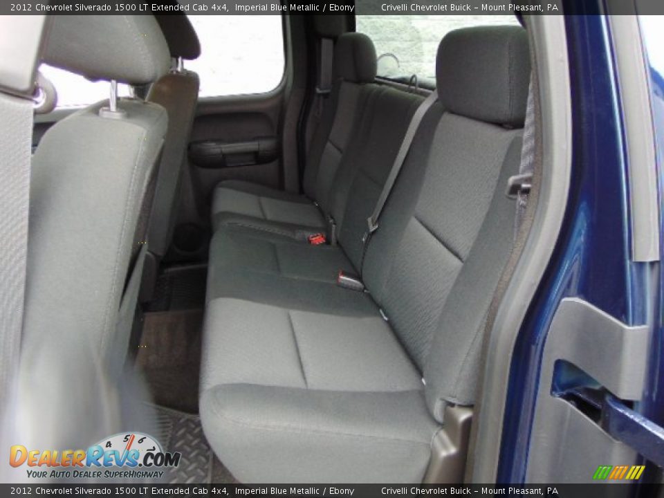 2012 Chevrolet Silverado 1500 LT Extended Cab 4x4 Imperial Blue Metallic / Ebony Photo #19