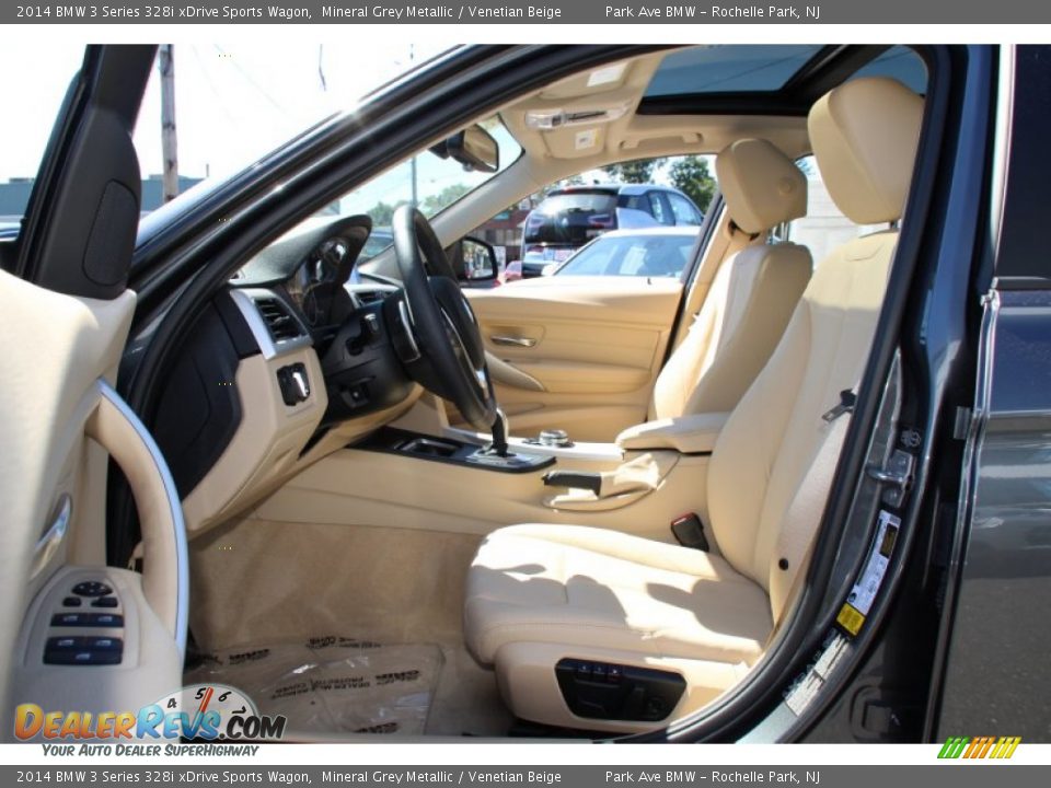 Front Seat of 2014 BMW 3 Series 328i xDrive Sports Wagon Photo #12