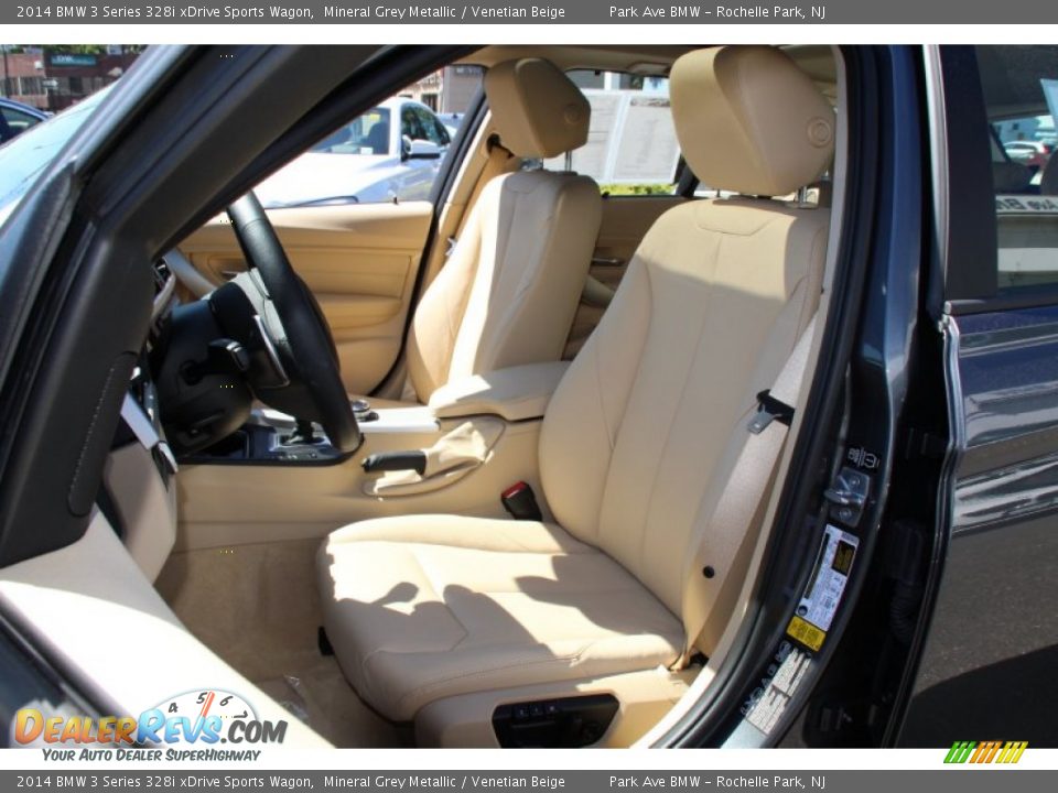 Front Seat of 2014 BMW 3 Series 328i xDrive Sports Wagon Photo #13